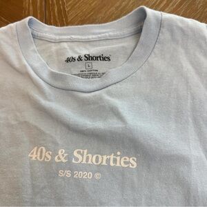40s and Shorties Light blue Tee shirt